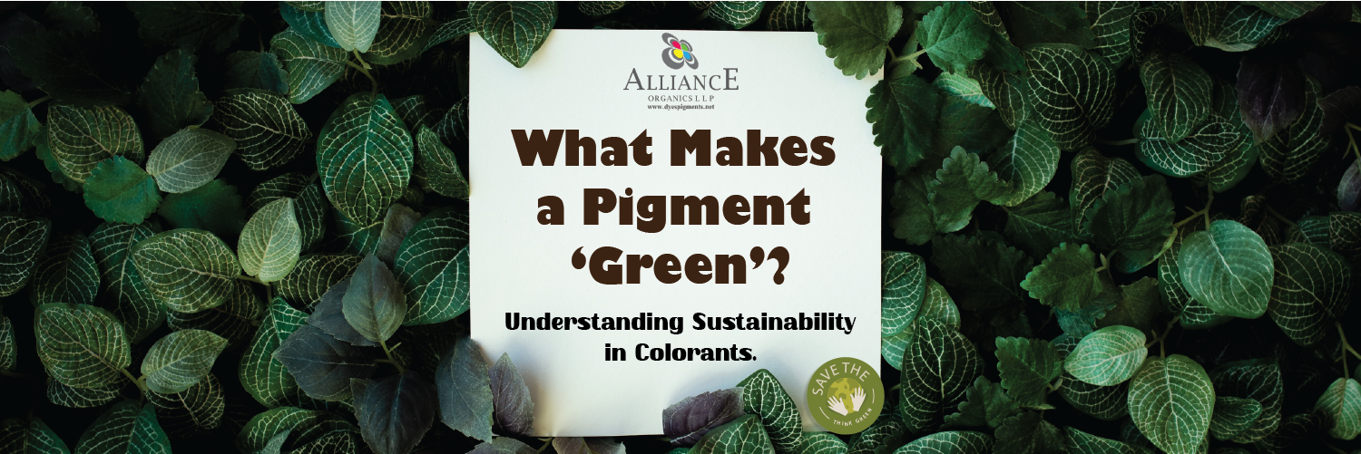 What Makes a Pigment ‘Green’?