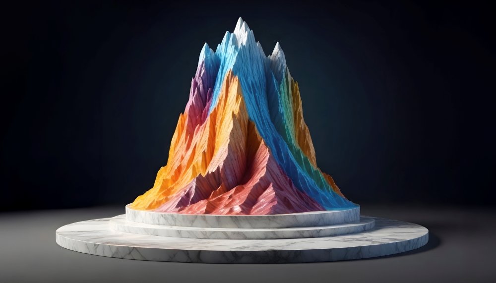 colorful-mountain-dark-background